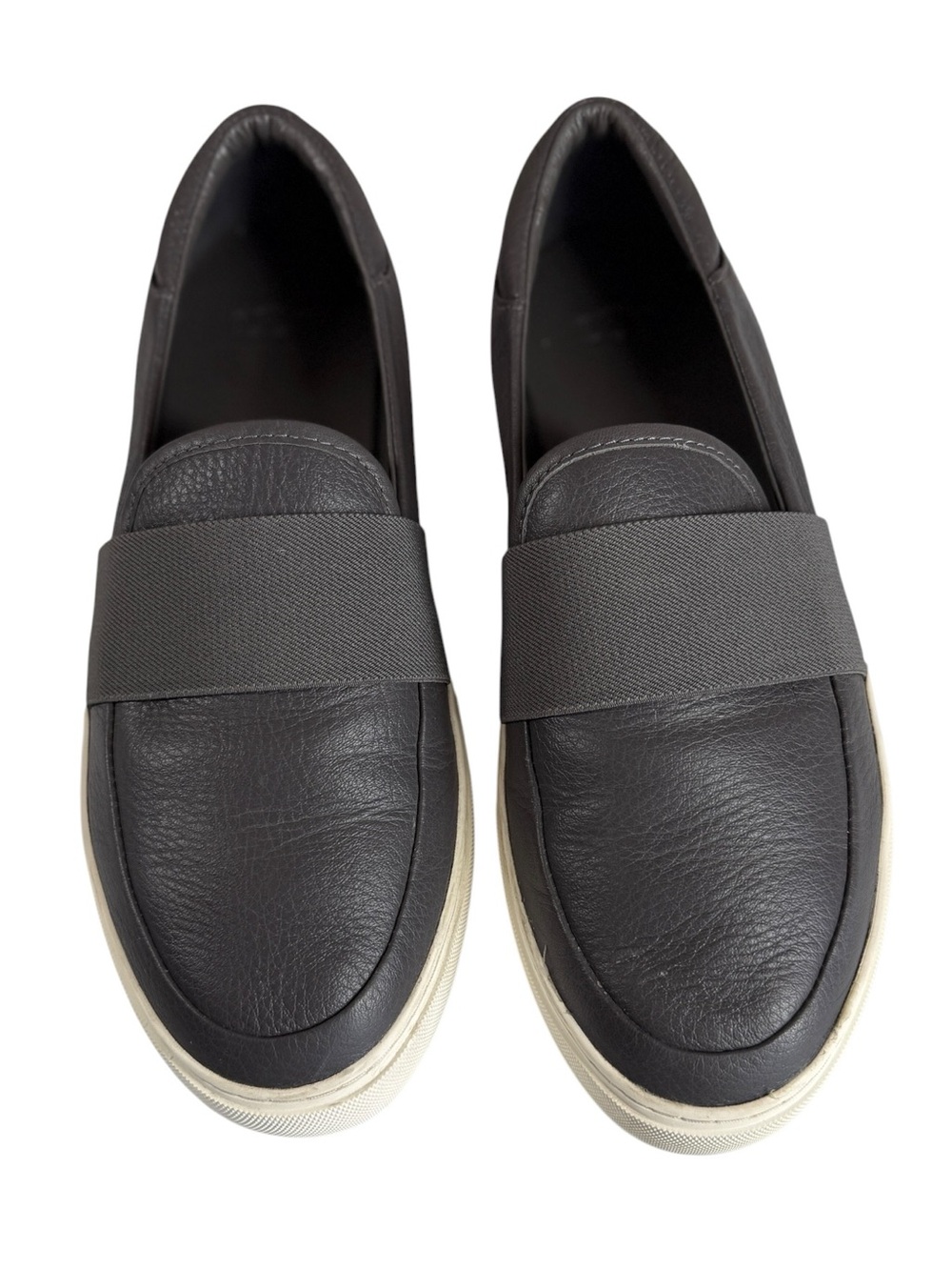 UGG Chayze Gray Leather Platform Slip On Sneakers Women’s 8